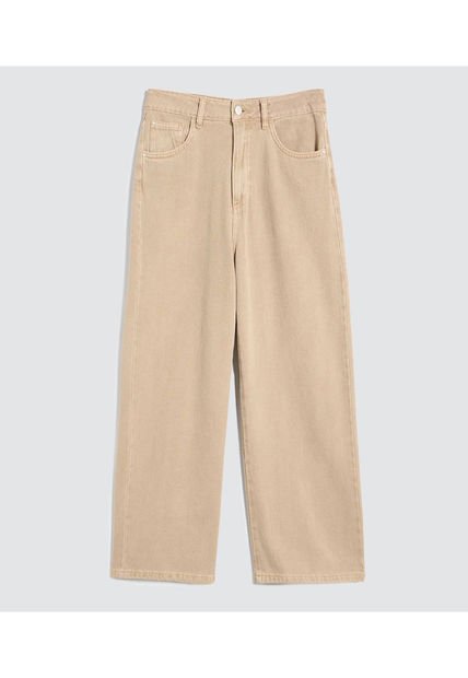 Jean Para Mujer Culotte Color Arena Marca Ostu #40160464