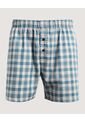 Boxer  Para Hombre Bragueta Amplio Color Azul Marca Ostu #60000512 de Ostu