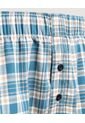 Boxer  Para Hombre Bragueta Amplio Color Azul Marca Ostu #60000512 de Ostu