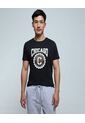 Camiseta Para Hombre Manga Corta Color Negro Marca Ostu #60091324 de Ostu