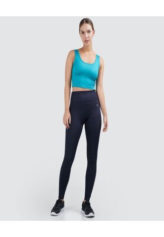Leggins Para Mujer Largo Color Azul  Marca Ostu #40230342 Ostu