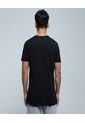 Camiseta Para Hombre Manga Corta Color Negro Marca Ostu #60091324 de Ostu
