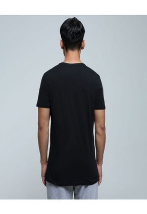 Camiseta Para Hombre Manga Corta Color Negro Marca Ostu #60091324