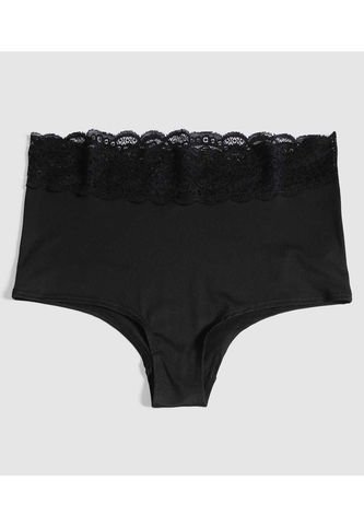 Panty Para Mujer Cachetero Color Negro Marca Ostu #40800051 Ostu