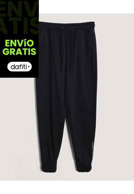 Pantalón  Para Mujer Jogger Color Negro Marca Ostu #40070918