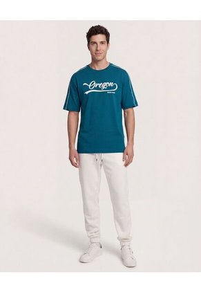 Pantalón  Para Hombre Jogger Color Crema Marca Ostu #60070545