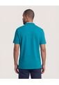 Polo  Para Hombre Cuello Tejido Sin Bolsillo Color Azul Marca Ostu #60110845 de Ostu