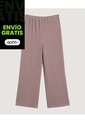 Pantalón  Para Mujer Moda Color Café Marca Ostu #40070893 de Ostu