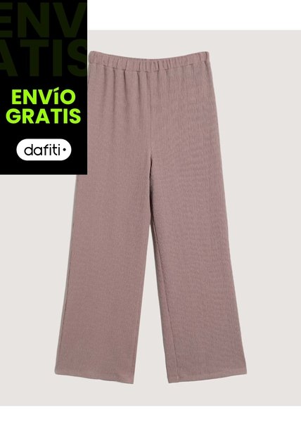 Pantalón  Para Mujer Moda Color Café Marca Ostu #40070893
