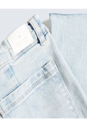 Jean Infantil Niña Culotte Color Azul Marca Ostu #90160090