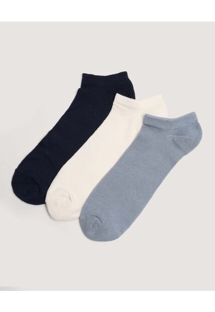 Medias X3 Para Hombre Invisible Color Negro Marca Ostu #60980357