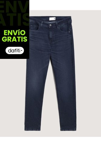 Jean  Para Hombre Slim Color Azul Marca Ostu #60168646 Ostu