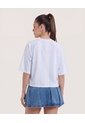 Camiseta Boxy Mundial Argentina 2026  Para Mujer Azul Ostu de Ostu
