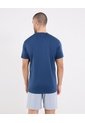 Camiseta Deportiva Sublimada  Para Hombre Azul Ostu de Ostu