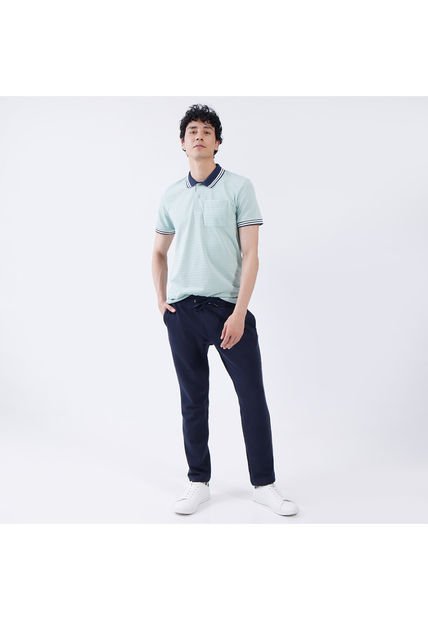 Pantalon Para Hombre Jogger Color Azul  Marca Ostu #60070239