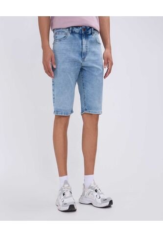 Bermuda Para Hombre  Color Azul Claro Marca Ostu #60100407 Ostu