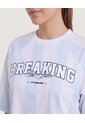 Camiseta Boxy Mundial Argentina 2026  Para Mujer Azul Ostu de Ostu