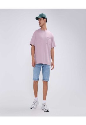 Bermuda Para Hombre  Color Azul Claro Marca Ostu #60100407