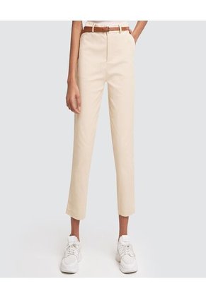 Pantalon Para Mujer Chino Color Beige Marca Ostu #40070345