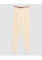 Pantalon Para Mujer Chino Color Beige Marca Ostu #40070345 de Ostu