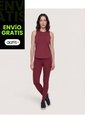 Leggins  Para Mujer Largo Color Vino Marca Ostu #40230671 de Ostu