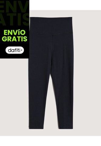Leggins  Para Mujer Medio Color Negro Marca Ostu #40230660 Ostu