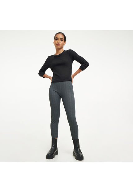 Leggins Para Mujer Largo Color Negro Marca Ostu #40230436