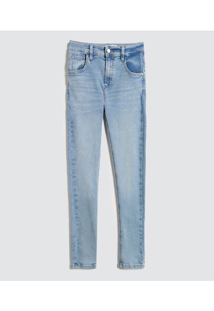 Jean Para Niña Skinny Color Azul Claro Marca Ostu #90160077