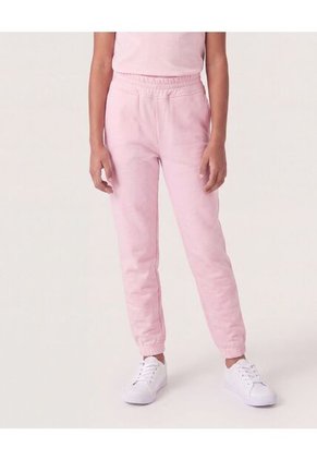Pantalón Jogger Básico Para Niña Infantil Niña Rosa Ostu