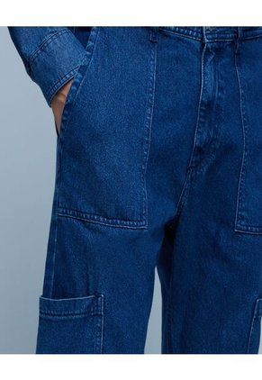 Jean Para Hombre Regular Color Azul Marca Ostu #60160334