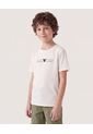 Camiseta Mickey Mouse Signature Para Niño  Infantil Niño Crema Ostu de Ostu