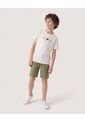 Camiseta Mickey Mouse Signature Para Niño  Infantil Niño Crema Ostu de Ostu