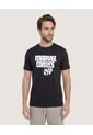 Camiseta Screen Marvel Comics  Para Hombre Negro Ostu de Ostu