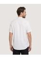 Camisa Manga Larga Con Bolsillo  Para Hombre Crema Ostu de Ostu