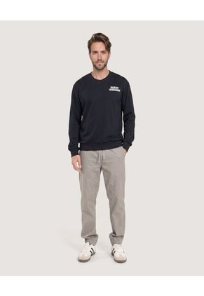 Buzo Con Estampado Raw Vision Para Hombre Negro Ostu