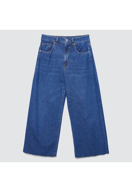 Jean Para Mujer Culotte Color Azul  Marca Ostu #40160383