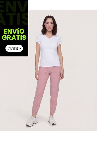 Pantalón  Para Mujer Multiusos Plano Color Rosa Marca Ostu #40070867 Ostu