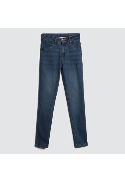 Jean Para Mujer Push Up Color Azul  Marca Ostu #40160429