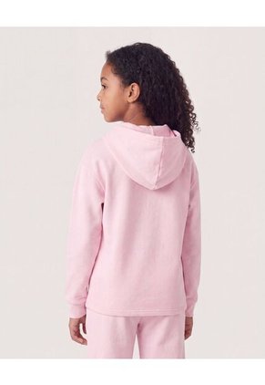 Buzo Hoodie Bloom Para Niña Infantil Niña Rosa Ostu