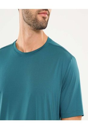Camiseta Para Hombre Manga Corta Cuello Redondo Color Verde Marca Ostu #60091622
