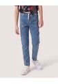 Jean Cargo Jogger Utility Para Niño  Infantil Niño Azul Ostu de Ostu