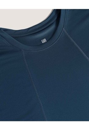 Camiseta Para Hombre Manga Sisa Cuello Redondo Color Azul Marca Ostu #60091798
