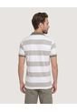 Polo Cuello Tejido A Rayas  Para Hombre Verde Ostu de Ostu