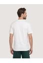 Camiseta Regular Con Estampado De Montañas  Para Hombre Crema Ostu de Ostu