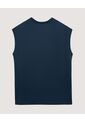 Camiseta  Para Hombre Manga Sisa Cuello Redondo Color Azul Marca Ostu #60091798 de Ostu