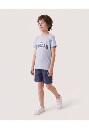 Camiseta Nascar Racing Club Para Niño Infantil Niño Lila Ostu
