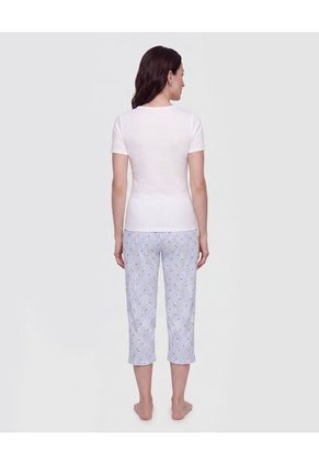 Pijama Capri Sweet Dreams  Para Mujer Amarillo Ostu