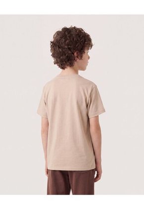 Camiseta Mickey Mouse Retro Para Niño Infantil Niño Beige Ostu