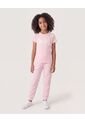 Camiseta Paris Estilo Universitario  Infantil Niña Rosa Ostu de Ostu