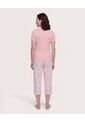 Pijama Capri Sweet Dreams  Para Mujer Crema Ostu de Ostu